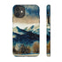 Snowy Colorado Rocky Mountains - Impact Resistant Phone Case iPhone 11 Matte